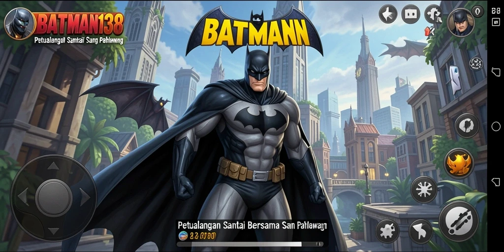 Tangkapan layar utama dari BATMAN138 menampilkan aksi seru dalam gameplay Casual.