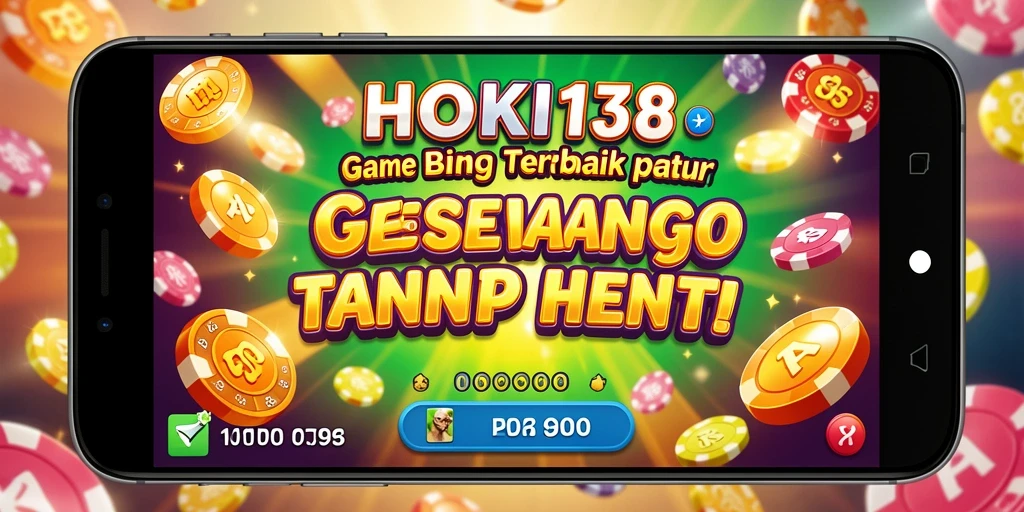 Screenshot tampilan gameplay HOKI138 yang seru dan menantang.