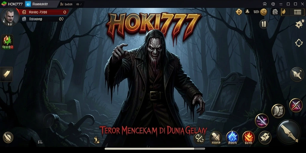 Gameplay menegangkan HOKI777 yang penuh dengan kegelapan dan misteri.