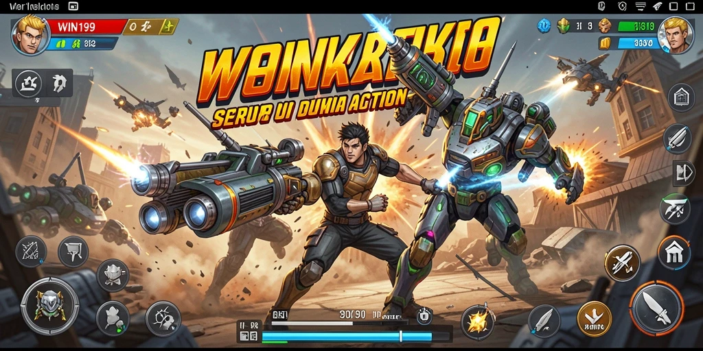 Tampilan seru dari gameplay WIN199 dengan aksi mendebarkan.